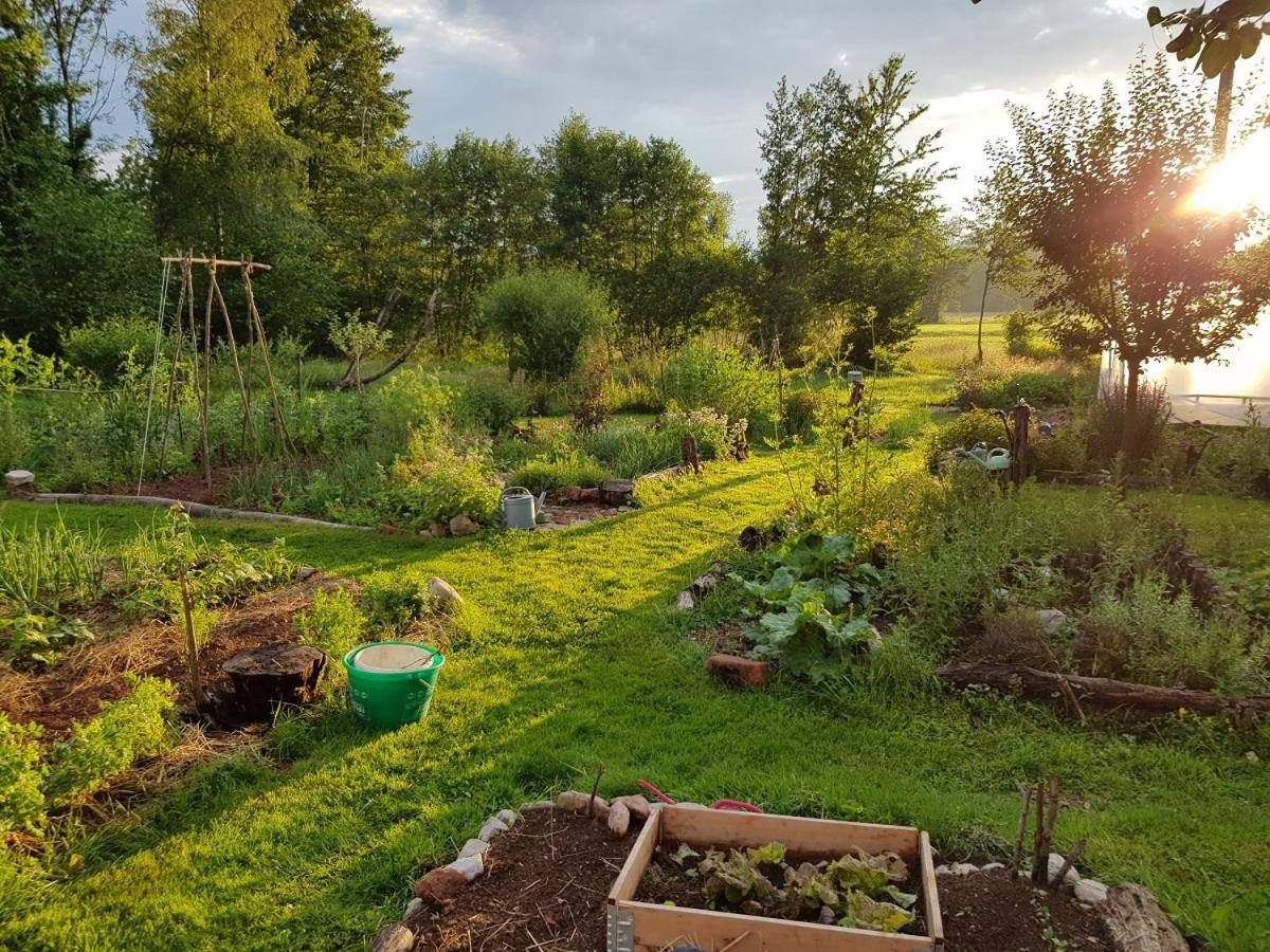 Le Jardin Des Gouttes Rougegoutte Exterior foto